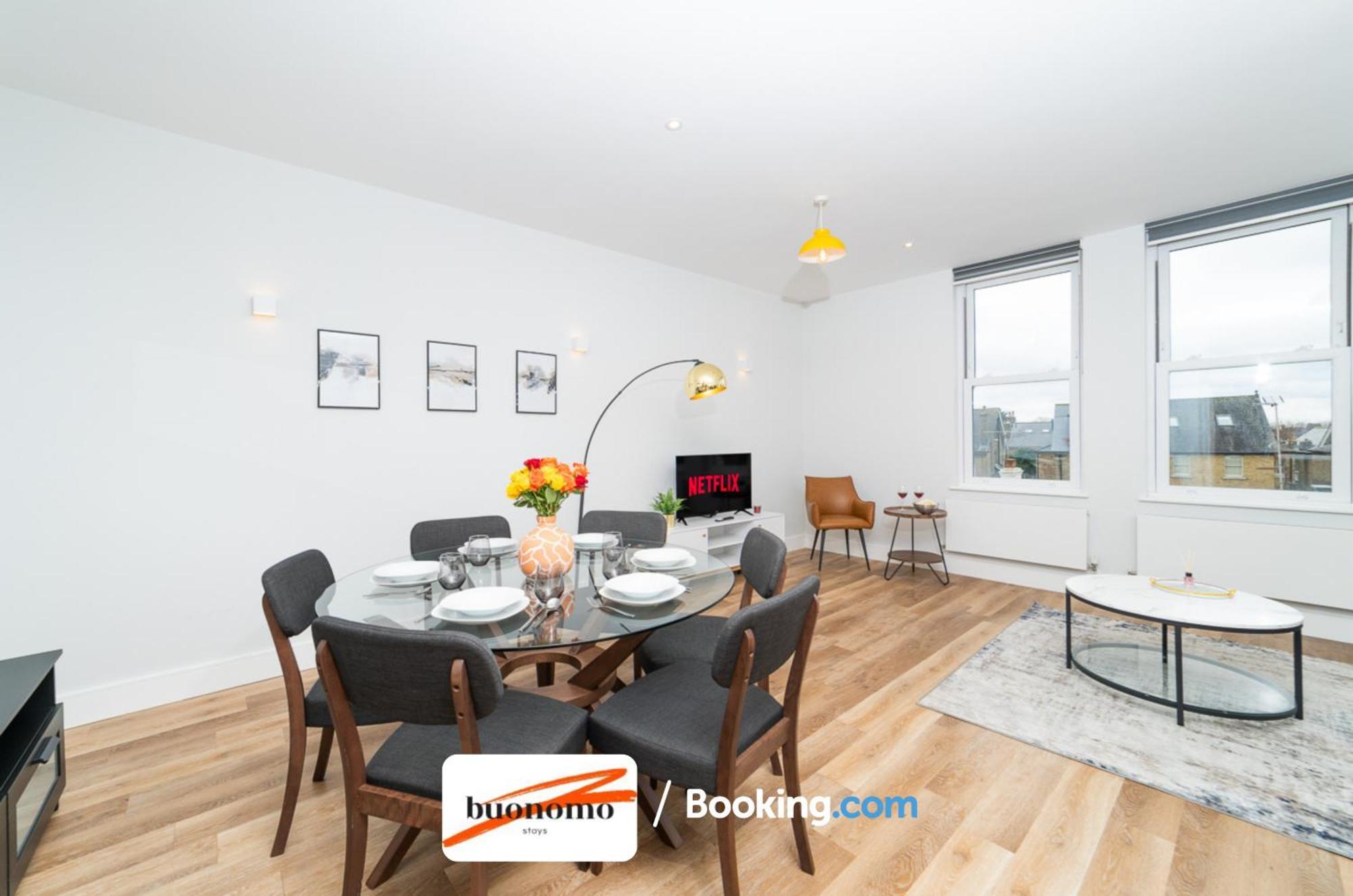 Two Bedroom Apartment At Buonomo Stays Short Lets & Serviced Accommodation Close To Wimbledon Tennis Courts London Exterior photo